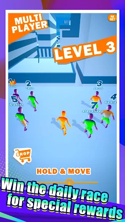 Game screenshot Stickman Parkour Race mod apk