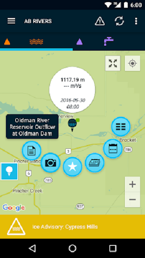 Alberta Rivers (dev) Screen 2