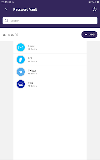Screenshot of Kinetic Secure