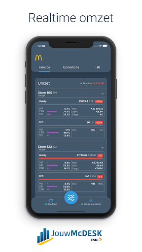 Android application JouwMcDesk screenshort