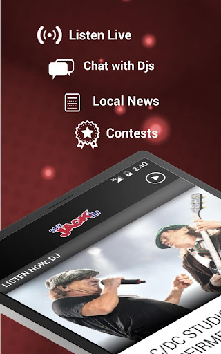Screenshot of 98.7 Jack FM