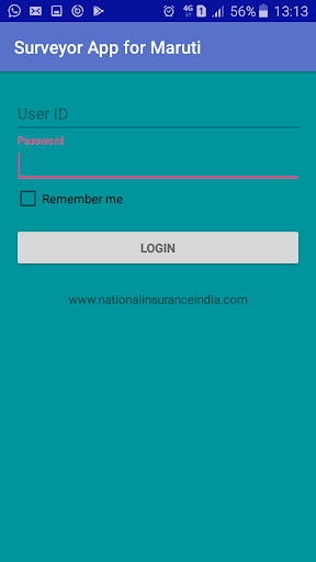 Android application NIC Maruti Surveyor screenshort