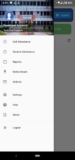 E-Attendance App (BAFSC CTG) Screen 3