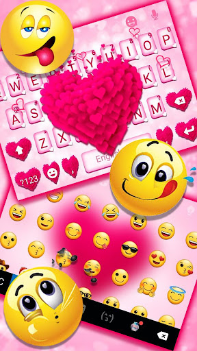 Pink Love Theme Screen 3