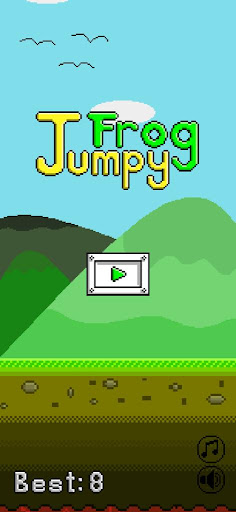 Android application Jumpy Frog screenshort