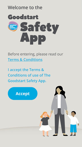 Android application Goodstart Safety screenshort