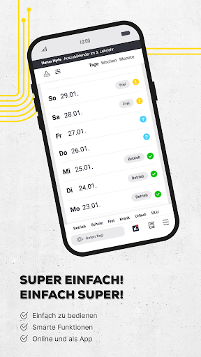 E-Zubis App Screen 2