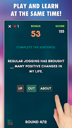 Phrasal Verbs Grammar Test PRO - Screenshot 3