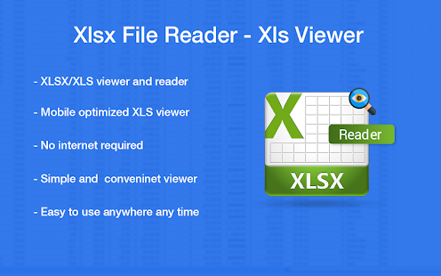 XLSX File Reader -Excel Viewer Screenshot