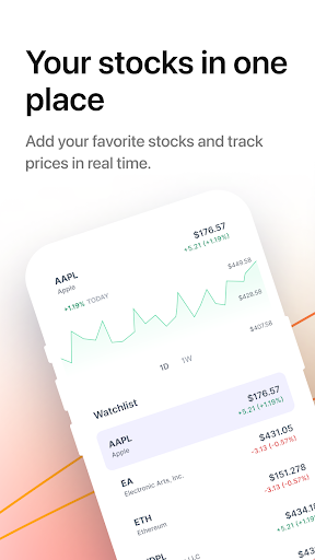 Android application Stock Pulse screenshort