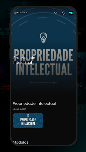 Android application CONSEMPI screenshort
