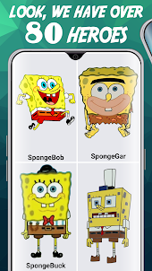 Cara menggambar Spongebob