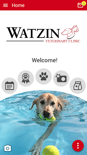 Android application Watzin Vet screenshort