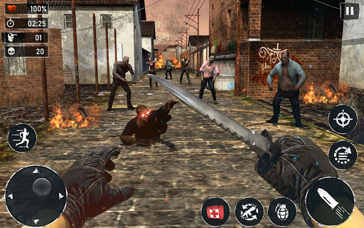 Télécharger ZOMBIE FPS 2020 - LEFT ALONE 4 DEAD : New Games  APK MOD (Astuce) screenshots 3