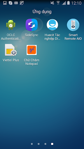 Android application Bộ soạn thảo chữ Chăm screenshort
