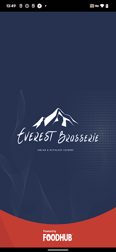 Android application Everest Brasserie Restaurant screenshort