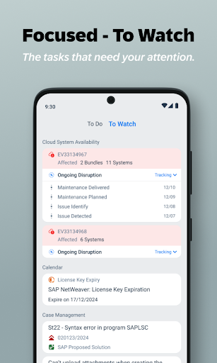 Screenshot of SAP for Me