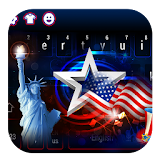USA dream keyboard icon