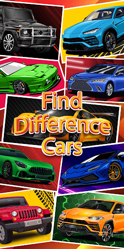 Android application Find the Difference Car Games screenshort