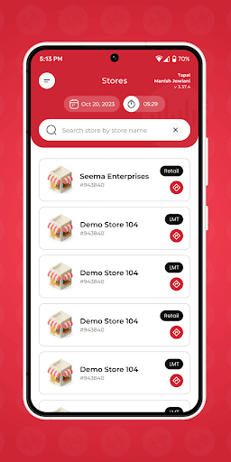 Retail Pulse Screen 3