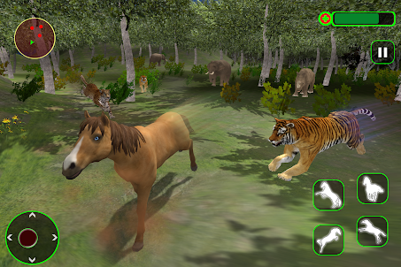 Wild Horse Simulator Family 3D