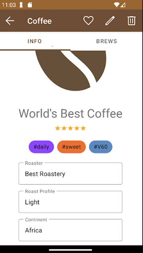 CoffeeBase Screen 3