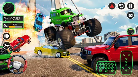 Car Crash Racing: juegos de