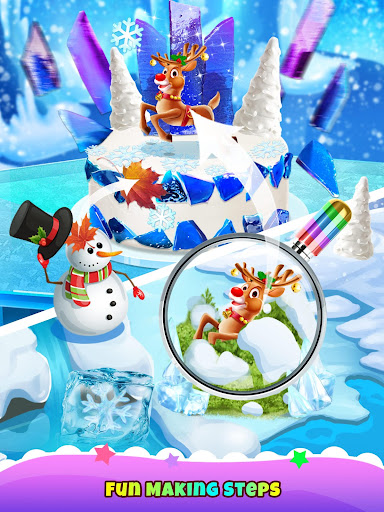 Icy Cake Desserts - Princess Ice Food