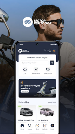 Android application Motor NextDoor screenshort