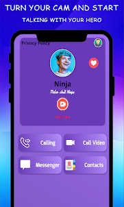 Ninja fake call prank & video