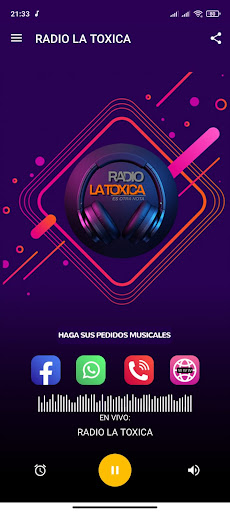 RADIO LA TOXICA Screen 2