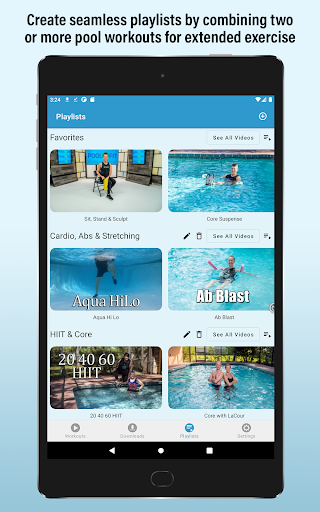 Screenshot of PoolFit