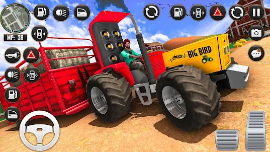 美國農業 3D 拖拉機遊戲