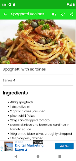 Spaghetti Recipes