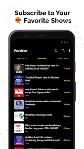Podkicker Podcast Player