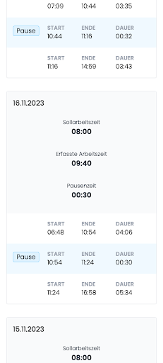 ZeitFabrik Screenshot