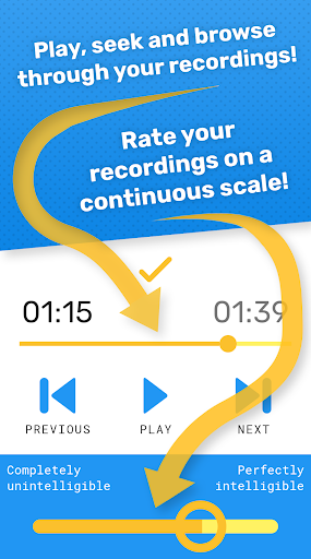 Android application VASIR - Visual Scale Rating screenshort