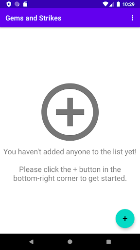 Android application Gems and Strikes screenshort