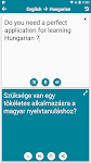 screenshot of Hungarian - English