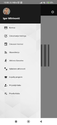 Android application Akademija Vitez screenshort