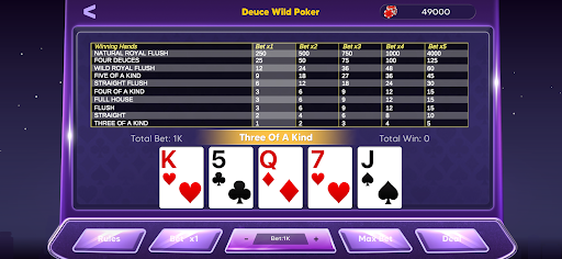 Video Poker Plus Screen 3