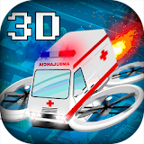 Flying Ambulance Simulator 3D icon