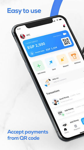 Android application ZeroCash Merchant screenshort