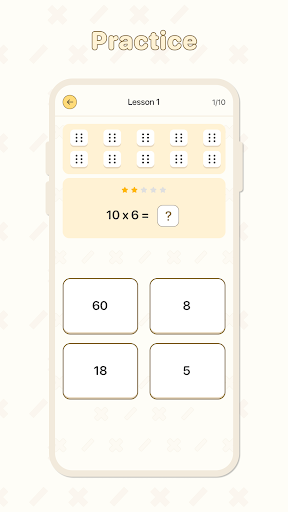 Basic Math - Multiplication Screen 3