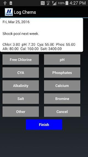 HydroScribe Mobile App Screen 3