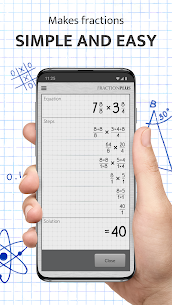 Calculadora de frações Plus MOD APK (Premium desbloqueado) 2