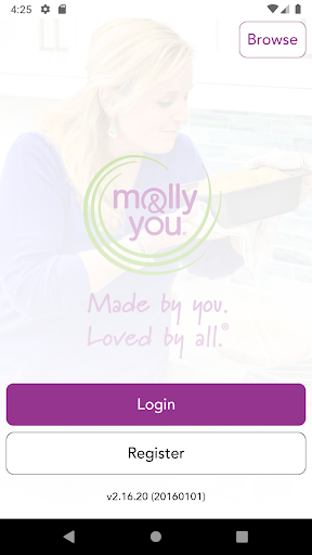 Android application molly&you screenshort