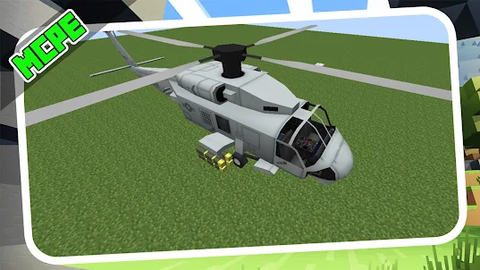 Helicopters Mods Minecraft