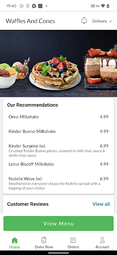 Waffles And Cones Screen 2