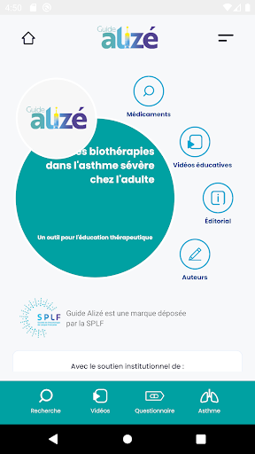 Guide Alizé Screen 2